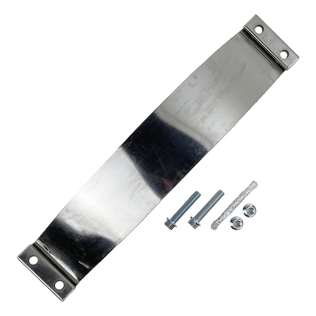 Donaldson Clamp, Band, Exhaust, Flat, Seal, 6.00 In Od Pipe, Stainless X004539